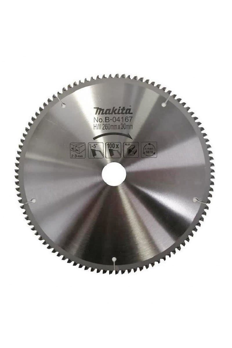 MAKİTA B04167 Alüminyum Kesim Daire Testere 260x100 Diş — görsel 1
