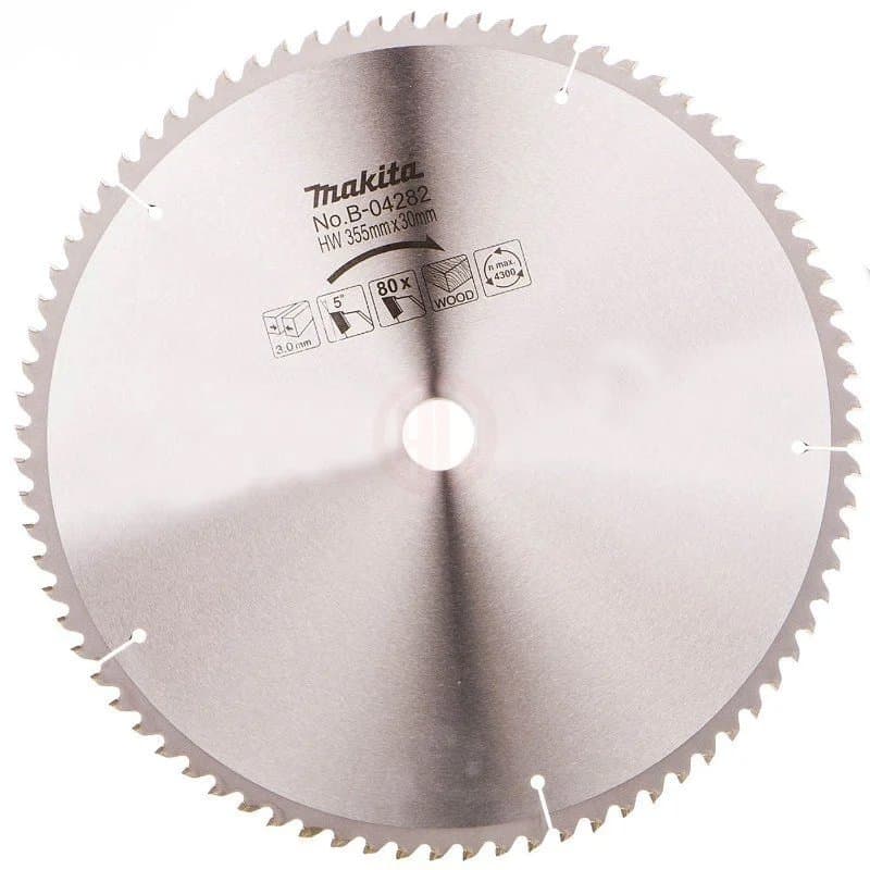 Makita B04282 AHŞAP DAİRE TESTERE 355x80 DİŞ — görsel 1