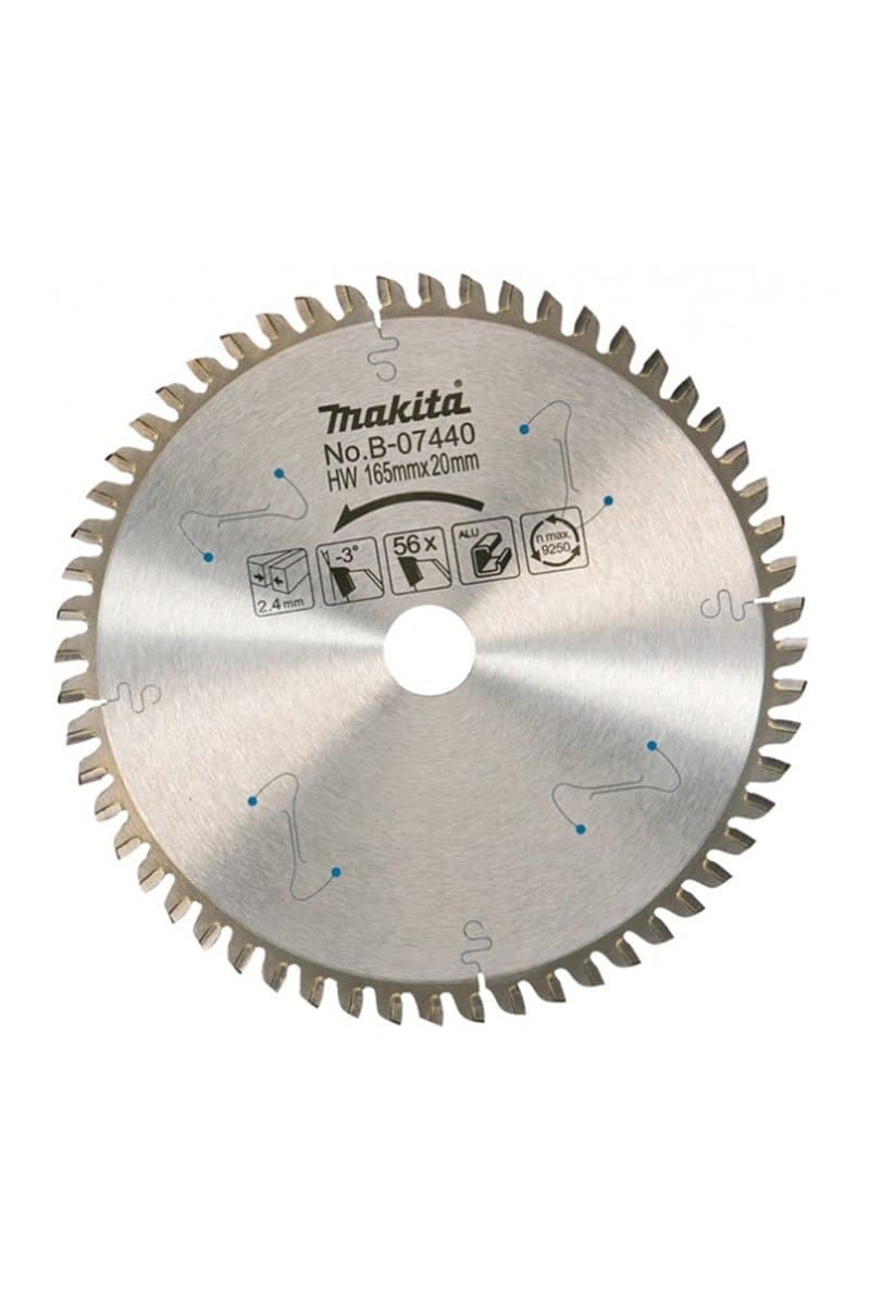 Makita B07440 AHŞAP DAİRE TESTERE 165x56 DİŞ — görsel 1