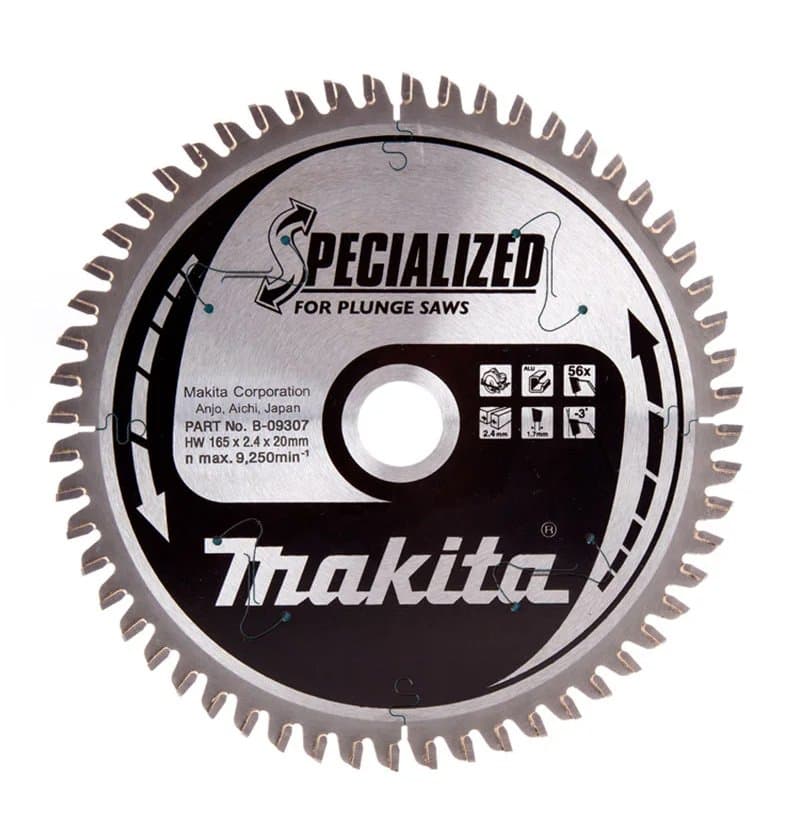 B09307 Makıta B-09307 Daire Testere 165X56DİŞ — görsel 1