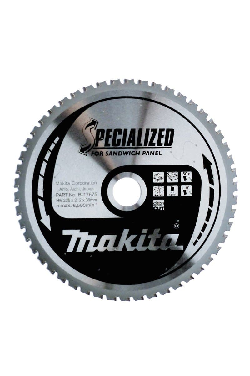 MAKİTA B17675 Fibercement Kesim Daire Testere 235x50 Diş — görsel 1