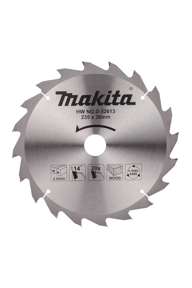 MAKİTA D-52613-10 Ahşap Kesim Daire Testere 235x20 Diş — görsel 1