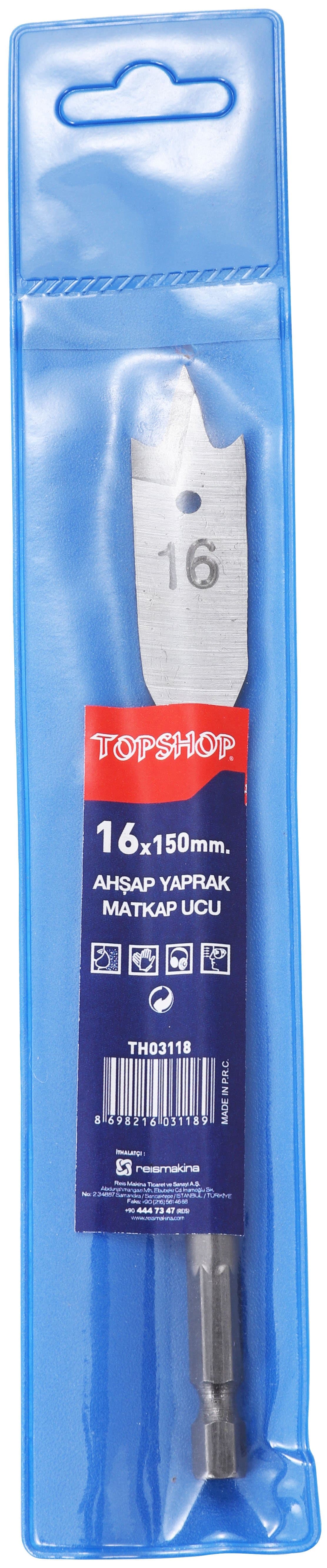 TH03131 Ahşap Yaprak Matkap Ucu 38 mm — görsel 1