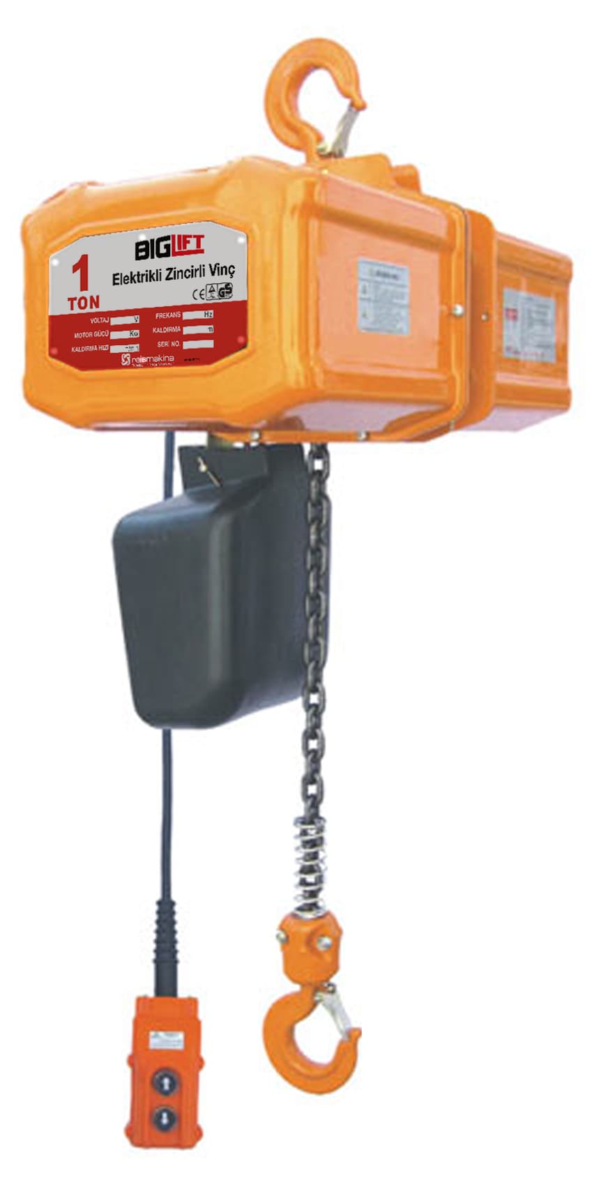 Biglift BIGVINC-1 Electric Chain Hoist 1 t