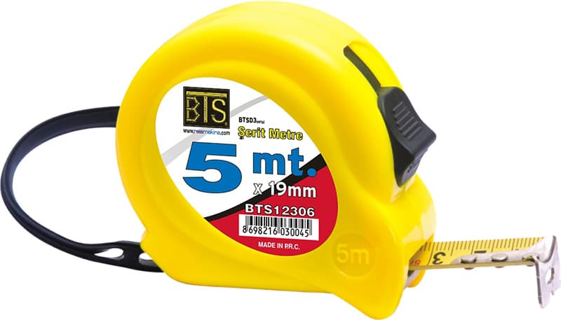 BTSD3 Serisi Şerit Metre 5 mt x 25 mm