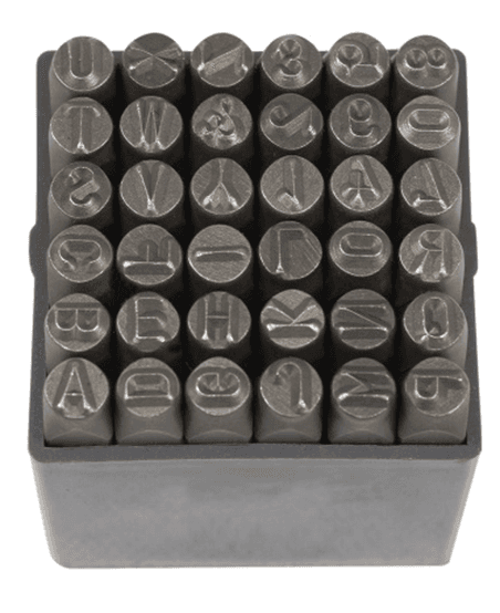 Çelik Harf 36 Parça 6 mm — görsel 1