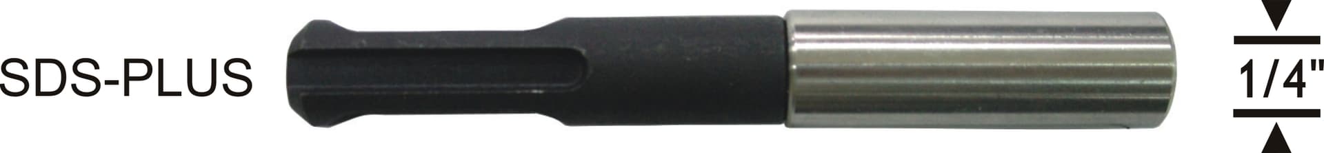 SDS - Plus Adaptörü 7MMX 1/4" — görsel 1