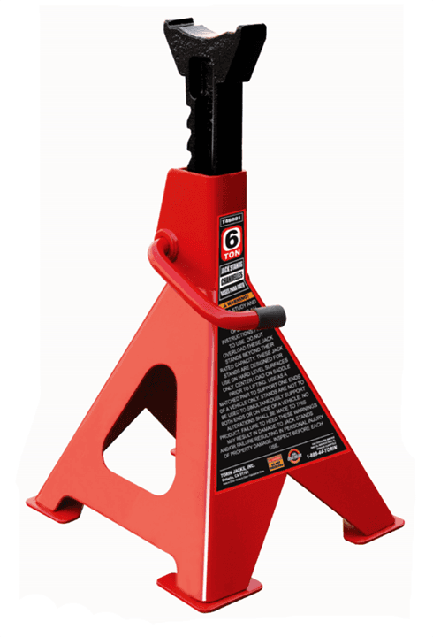 Big Red T46001 Folding Axle Stand 6 t
