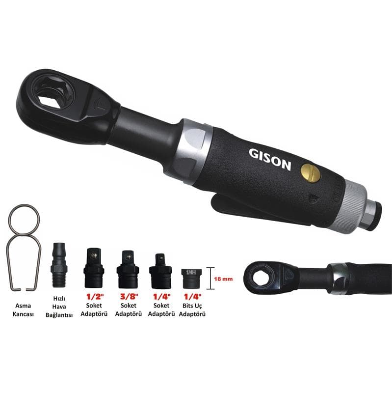 Adaptörlü Havalı Cırcır Kolu — görsel 1