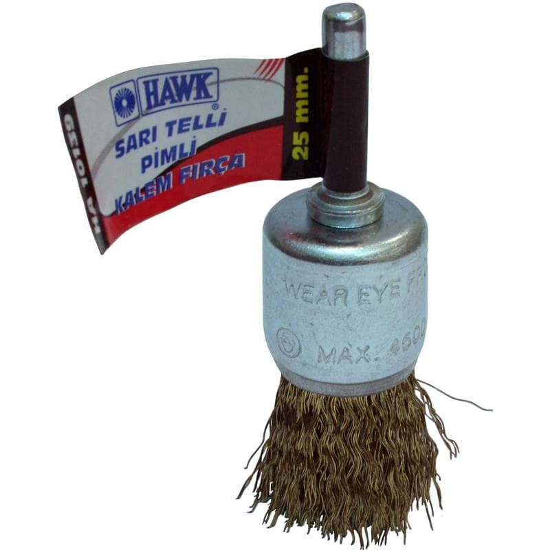Sarı Telli Pimli Kalem Fırça 30 mm — görsel 1