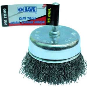 Gri Telli Pimli Çanak Fırça 63 mm — görsel 1