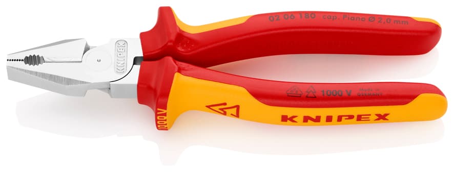 Knipex 0206180 AĞIR TİP KOMBİNE PENSE 180 mm