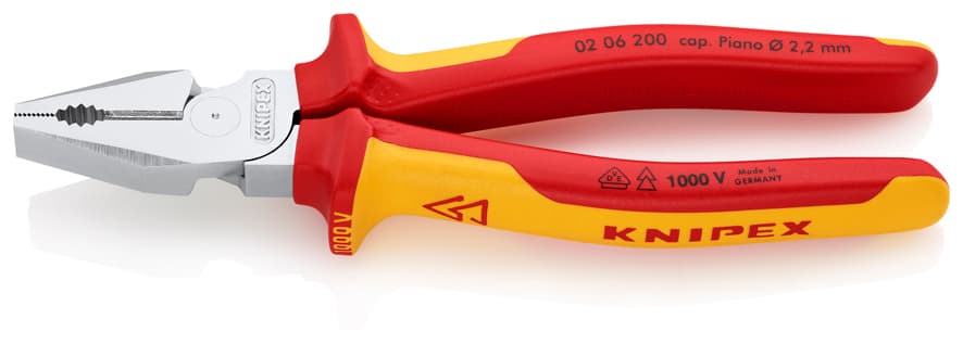 Knipex 0206200 AĞIR TİP KOMBİNE PENSE 200 mm