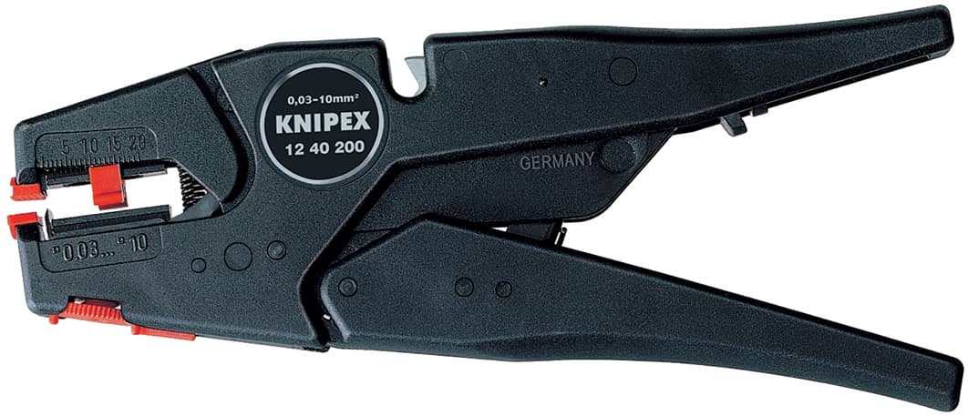 Knipex 1240200 OTOMATİK KABLO SIYIRICI 200 mm — görsel 1