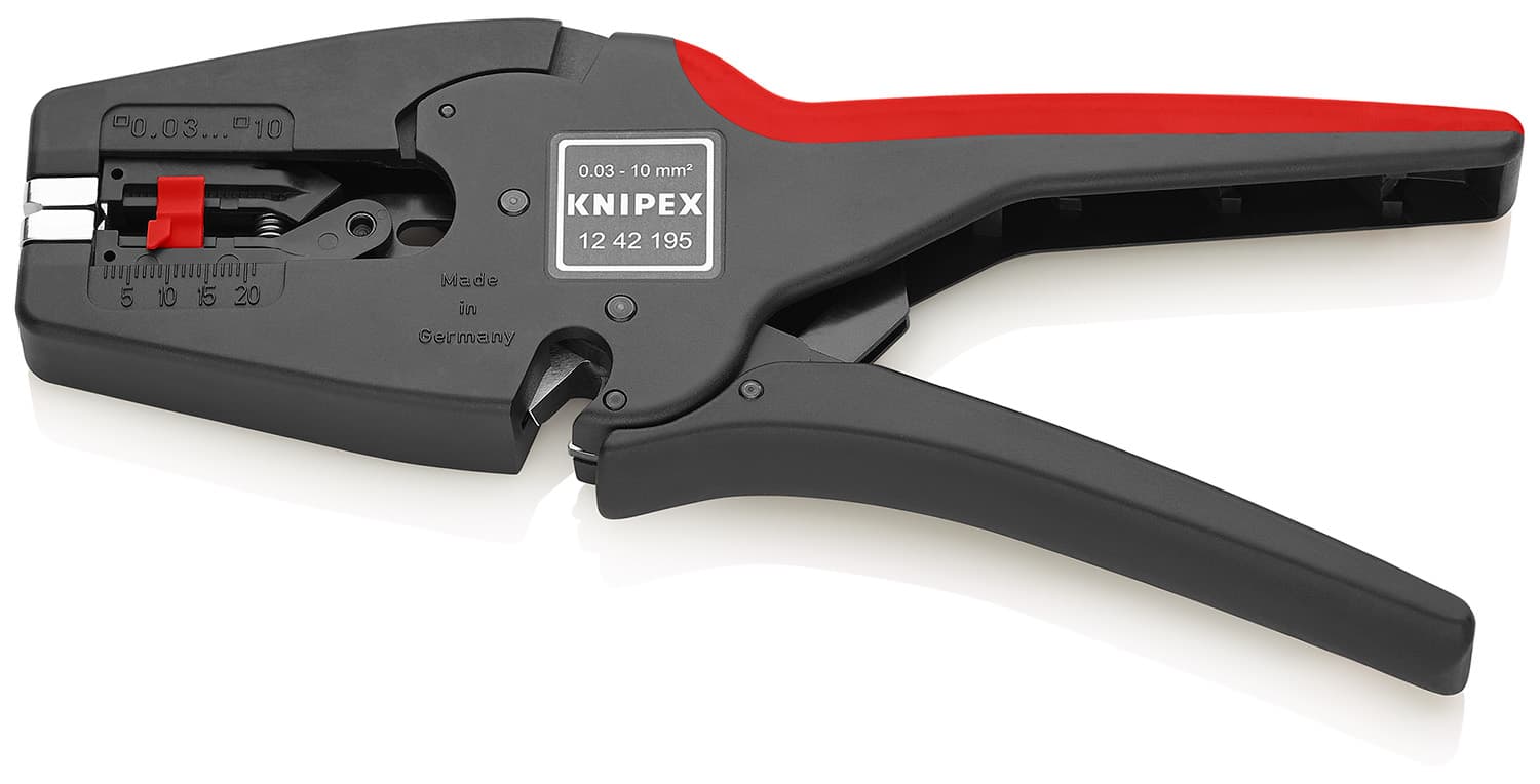 1242195 KNIPEX 12 42 195 Otomatik Kablo Sıyırıcı — görsel 1