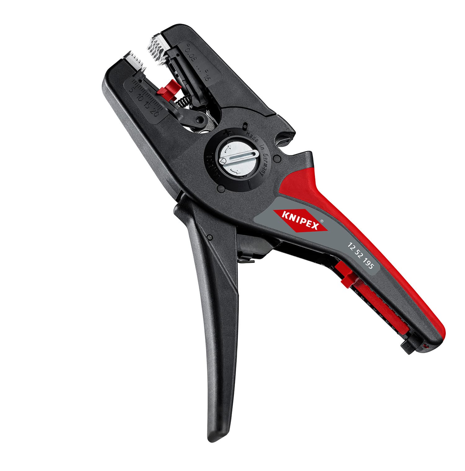 Knipex 1252195 OTOMATİK KABLO SIYIRICI 195 mm — görsel 1