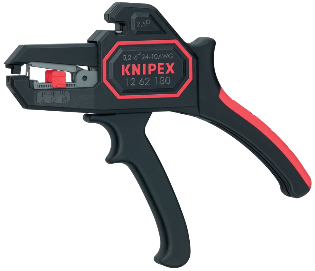 Knipex 1262180 OTOMATİK KABLO SIYIRICI 180 mm — görsel 1