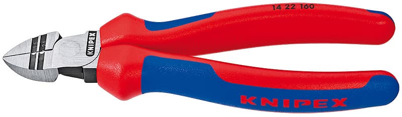 Knipex 1422160 KABLO SIYIRICI YAN KESKİ 160 mm — görsel 1