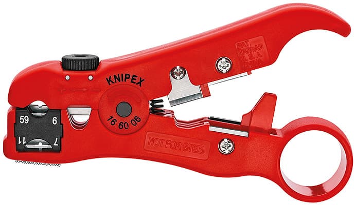 Knipex 166006SB Coax Kablo Sıyırma Aleti — görsel 1