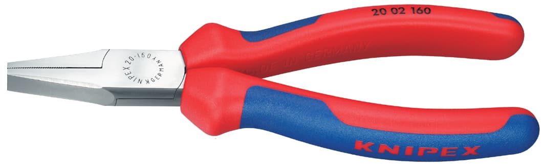 Knipex 2002160 YASSI AĞZI KARGABURUN 160 mm — görsel 1