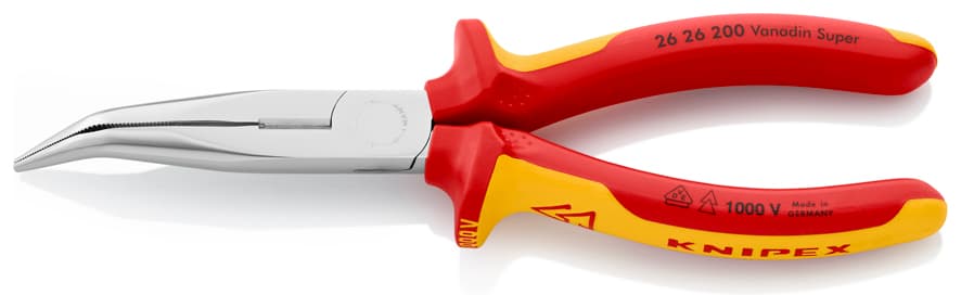 Knipex 2626200 VDE UZUN KARGABURUN 200 mm — görsel 1