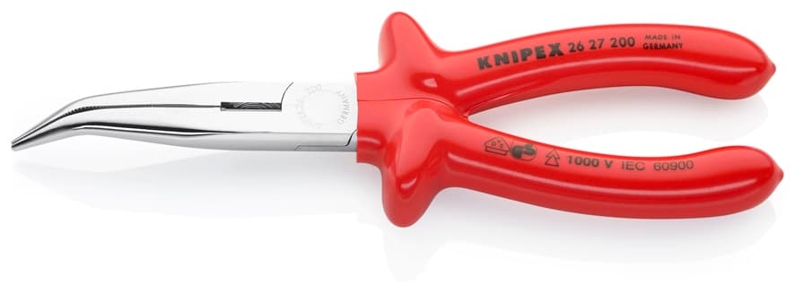 Knipex 2627200 UZUN KARGABURUN 200 mm — görsel 1