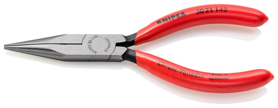 Knipex 3021140 YASSI AĞIZ UZUN KARGABURUN 140 mm — görsel 1
