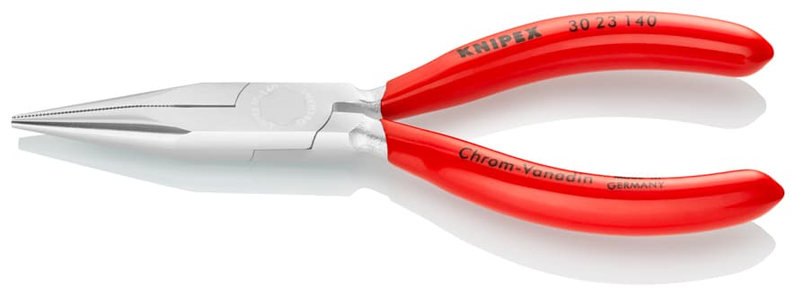 Knipex 3023140 YASSI AĞIZ UZUN KARGABURUN 140 mm — görsel 1