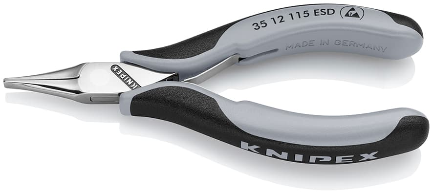 3512115ESD KNIPEX 35 12 115 Esd Elektronikçi Kargaburun - Esd — görsel 1