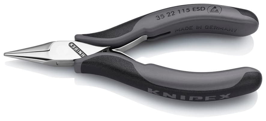 3522115ESD KNIPEX 35 22 115 Esd Elektronikçi Kargaburun - Esd — görsel 1
