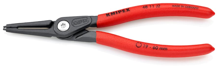 Knipex 4811J2 AĞIR HİZMET İÇ SEGMAN PENSİ 180 mm — görsel 1