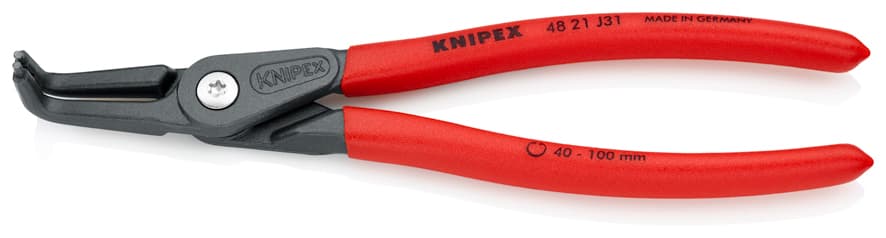 Knipex 4821J31 AĞIR HİZMET İÇ SEGMAN PENSİ 210 mm — görsel 1