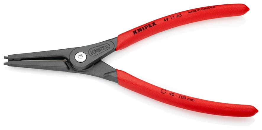 Knipex 4911A3 AĞIR HİZMET DIŞ SEGMAN PENSİ 225 mm — görsel 1