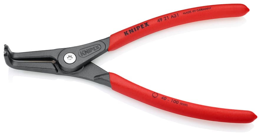 Knipex 4921A31 AĞIR HİZMET DIŞ SEGMAN PENSİ 210 mm — görsel 1
