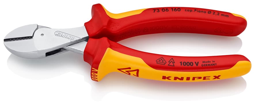 Knipex 7306160 x - Cut Yüksek Performanslı Hafif Yan Keski 160 mm — görsel 1