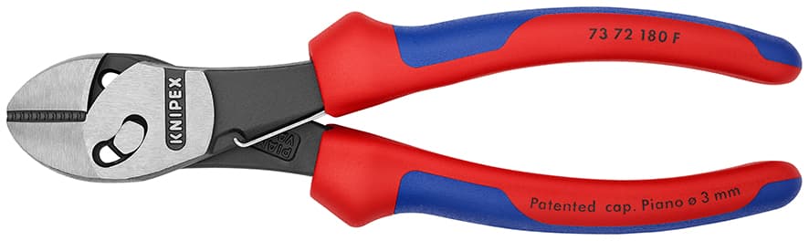 Knipex 7372180F TWİNFORCE YAN KESKİ 180 mm — görsel 1
