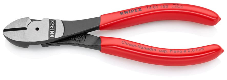 7401160 KNIPEX 74 01 160 Ağır Tip Yan Keski — görsel 1