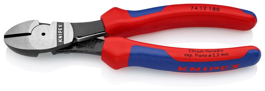 7412180 KNIPEX 74 12 180 Ağır Tip Yan Keski — görsel 1
