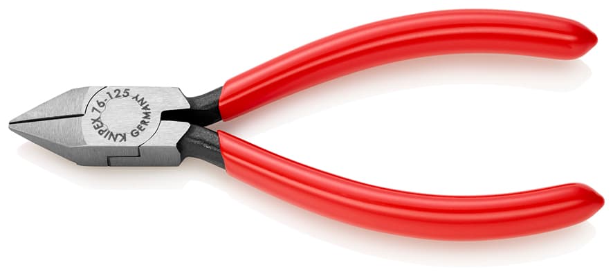 Knipex 7681125 ELEKTRONİKÇİ YAN KESKİ 125 mm — görsel 1