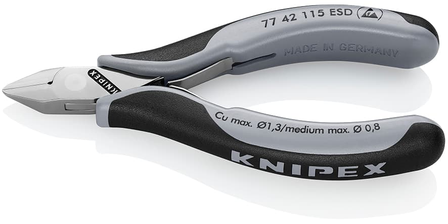 7742115ESD KNIPEX 77 42 115 Esd Elektronikçi Yan Keski — görsel 1