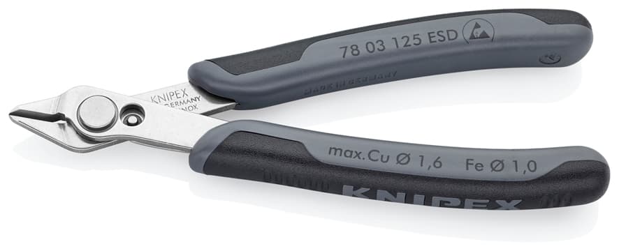 7803125ESD KNIPEX 78 03 125 Esd Süper Knıps Yan Keski — görsel 1