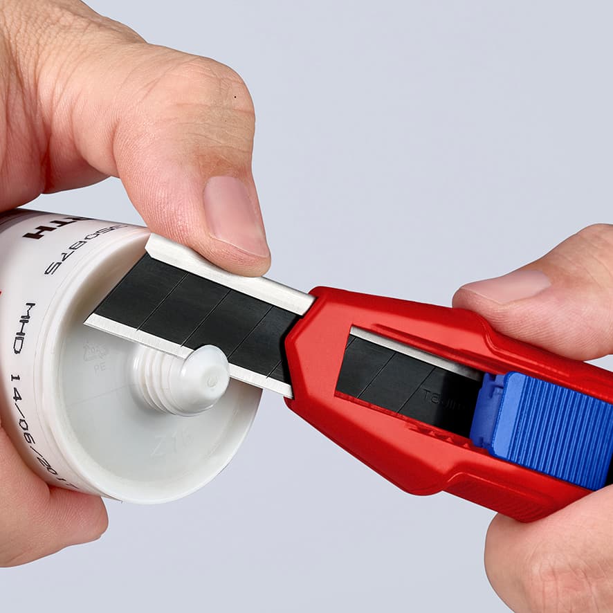9010165BK KNIPEX 90 10 165BK Cutıx Maket Bıçağı — görsel 1