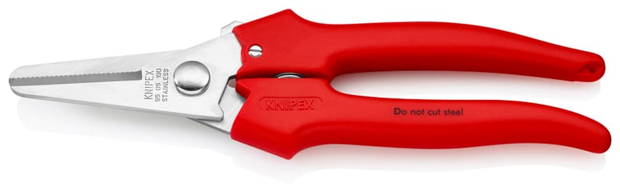 Knipex 9505190 KOMBİNE / KABLO MAKASI 190 mm