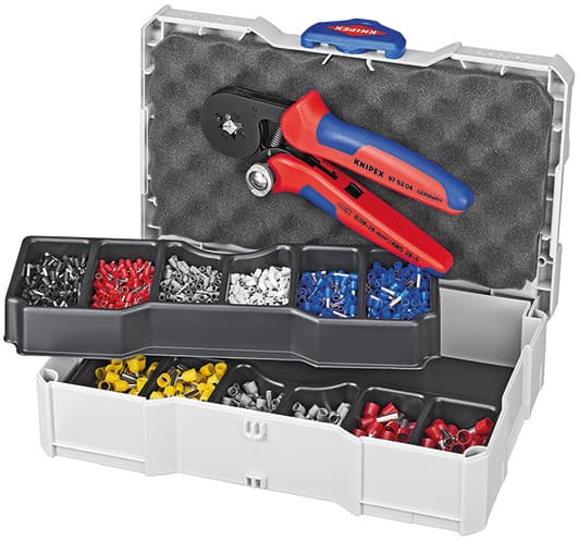 Knipex 979009 Çantalı Papuç Sıkma Seti — görsel 1