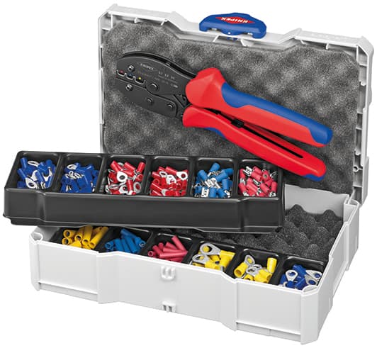 Knipex 979021 Çantalı Papuç Sıkma Seti — görsel 1