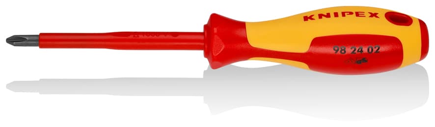 Knipex 982402 VDE YILDIZ UÇLU TORNAVİDA 212 mm — görsel 1