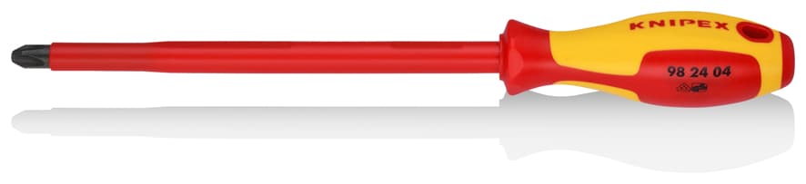Knipex 982404 VDE YILDIZ UÇLU TORNAVİDA 320 mm — görsel 1