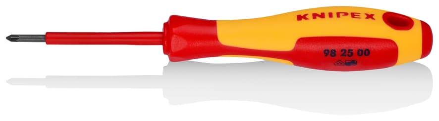 Knipex 982500 VDE POZİDRİV UÇLU TORNAVİDA 162 mm — image 1