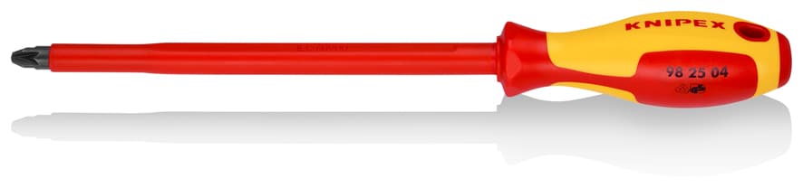 Knipex 982504 VDE POZİDRİV UÇLU TORNAVİDA 320 mm — görsel 1