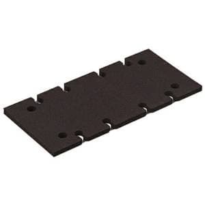 Makita 1935236 LASTİK TABAN - STANDART MODEL 115x229 mm — görsel 1